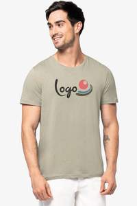 Image produit T-shirt en coton bio et lin unisexe - 150g