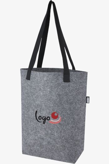 Image produit Sac shopping Felta avec large fond de 12 L en feutre recyclé