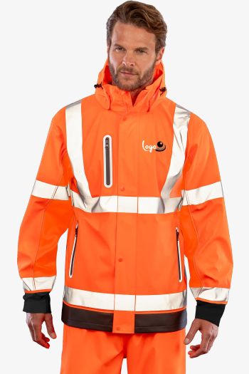 Image produit Heavy duty prism pu safe & dry jacket with recycled backing