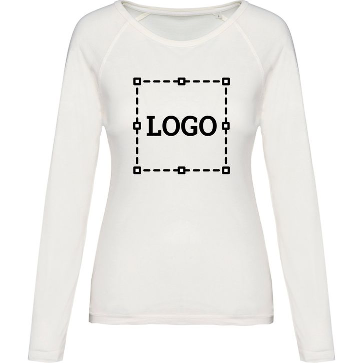 Image produit T-shirt raglan manches longues femme 