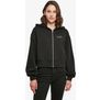Ladies Short Oversized Zip Jacket
