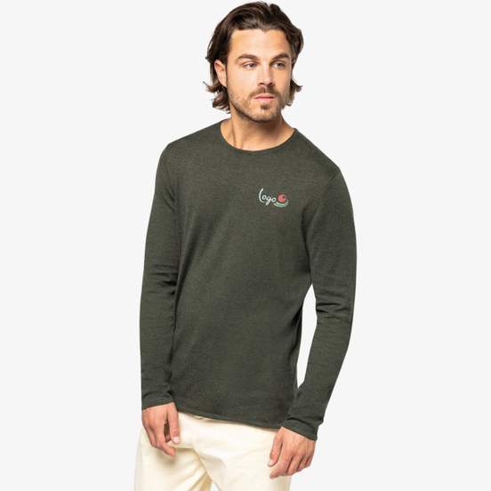 Pull Col rond Lyocell TENCEL™ homme