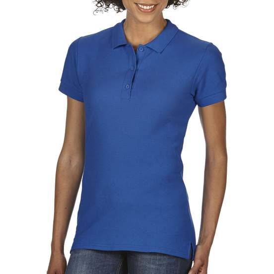 Premium Cotton Ladies` Double Piqué Polo