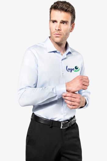 Image produit Chemise twill manches longues homme