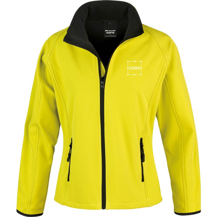 Image produit Womens Printable softshell