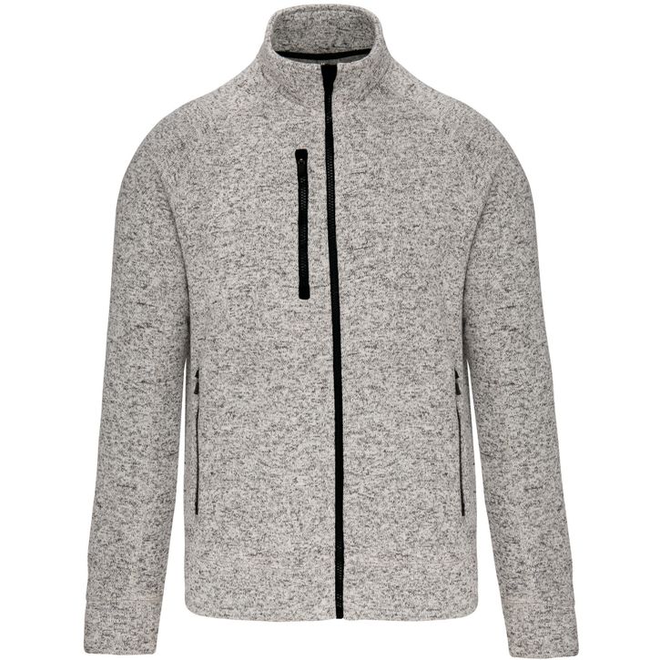 Image produit Veste zippée chinée homme