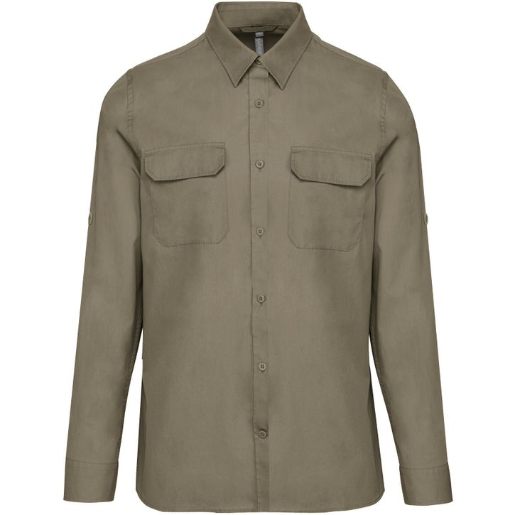 Image produit Chemise safari manches longues homme