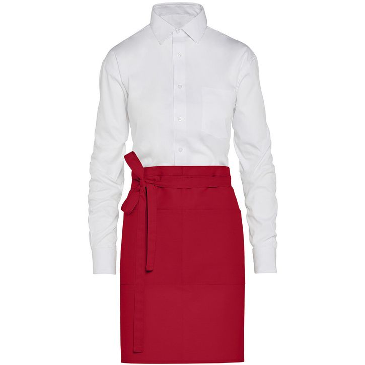 Brussels - Short Recycled Bistro Apron with Pocket