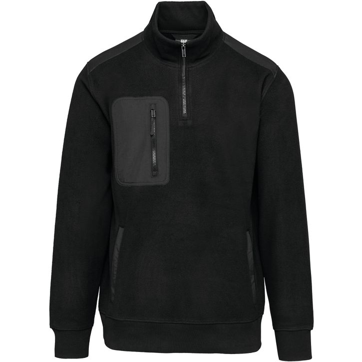 Image produit Polaire écoresponsable col zippé unisexe