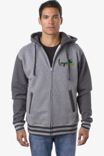 Image produit Unisex Heavyweight Varsity Zip Hood