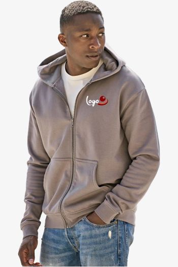 Image produit Unlabeled Hooded Full Zip Sweatshirt