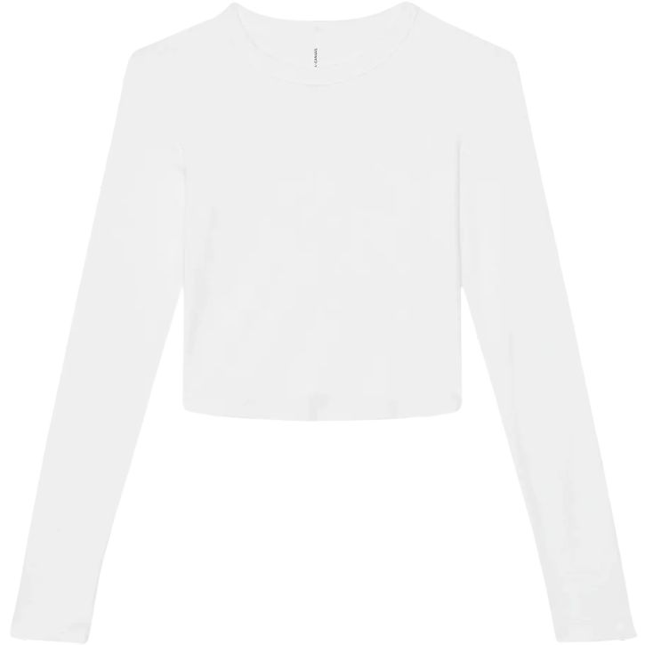 Image produit Women's micro rib long sleeve baby tee