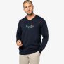 Pull col V homme