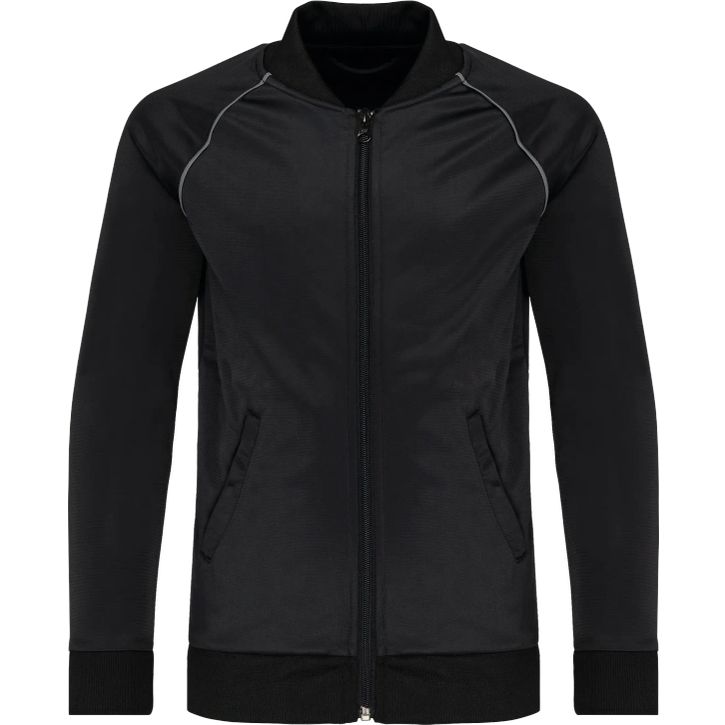 Image produit Veste de survêtement zippée avec liseré enfant 