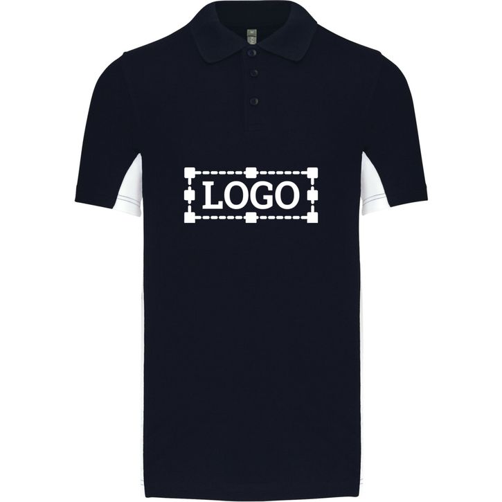 Polo bicolore FLAG Kariban