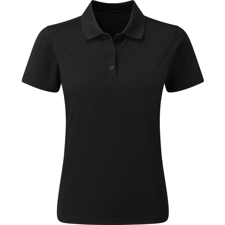 Image produit Polo à teinture par filature pour femme