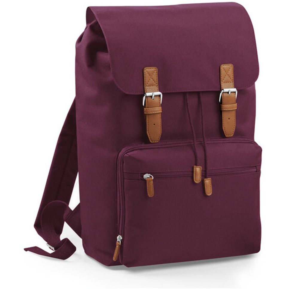 Vintage laptop backpack