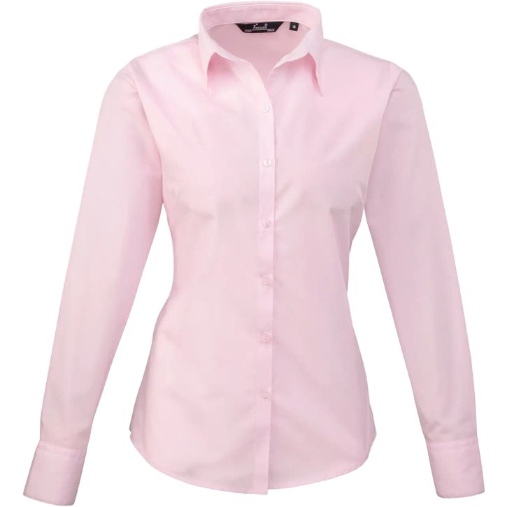 Image produit Chemisier popeline à manches longues pour femme
