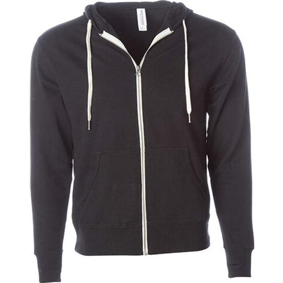 Unisex Midweight French Terry Zip Hood