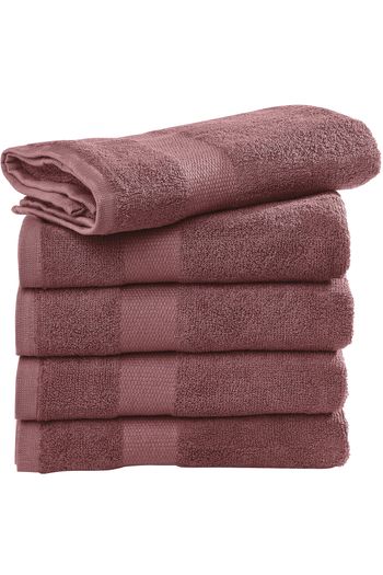 Tiber Bath Towel 70x140 cm - Rich Red