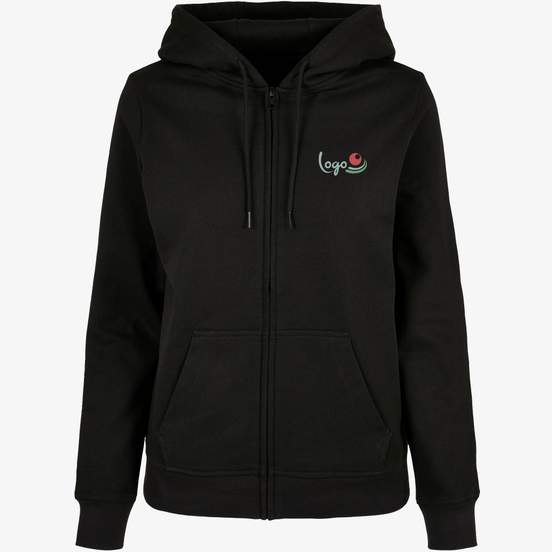 Ladies Basic Zip Hoody