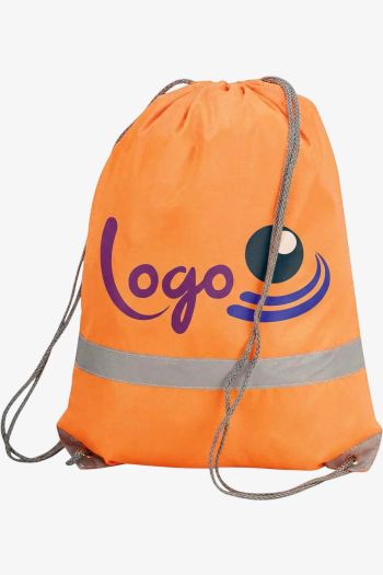Image produit Hi-vis drawstring tote