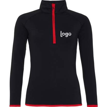 Image produit Girlie cool ½ zip sweatshirt