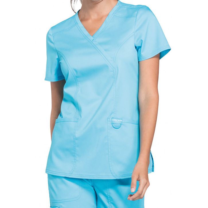 Image produit Haut cache-cœur femme