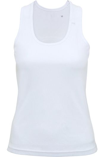 Débardeur de fitness Tridri® pour femme - White