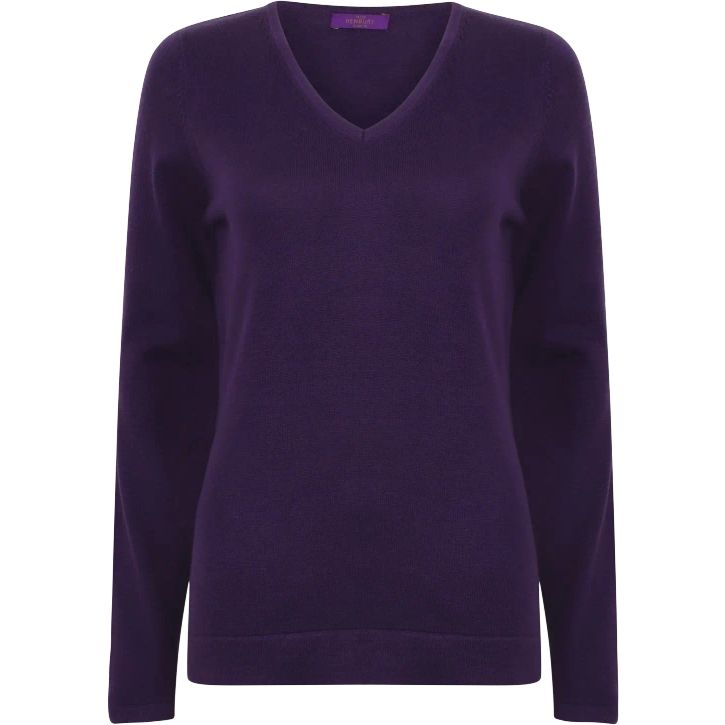 Image produit Ladies' 12gg v-neck jumper