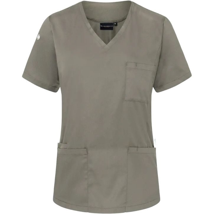 Women's Short-Sleeve Slip-On Medical Tunic Essential