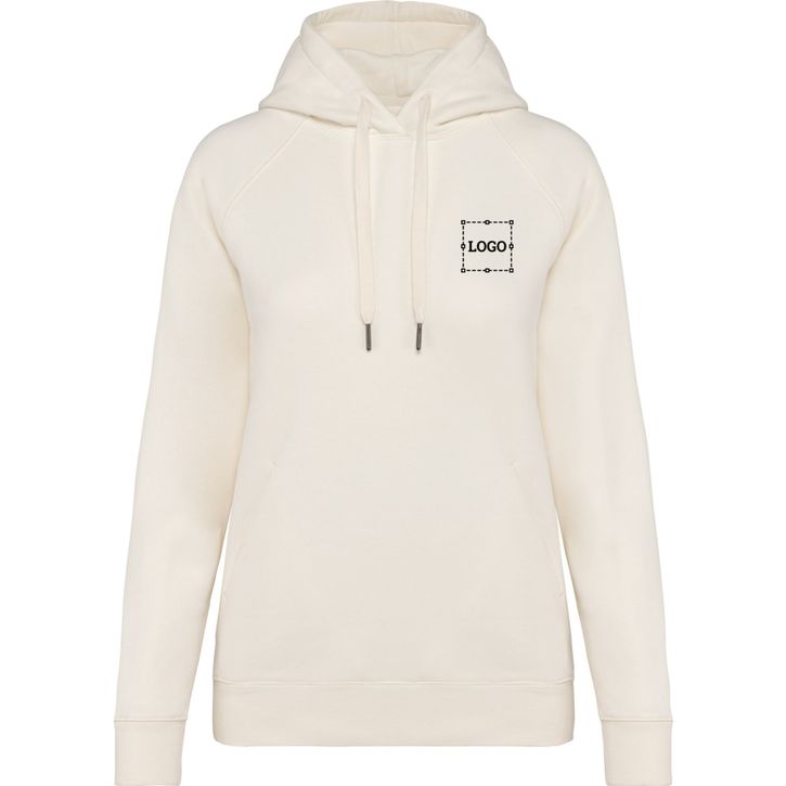 Image produit Sweat capuche raglan femme - 350g