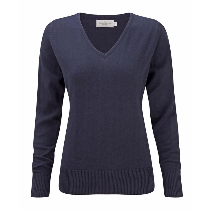 Image produit Ladies' V-Neck Knitted Pullover