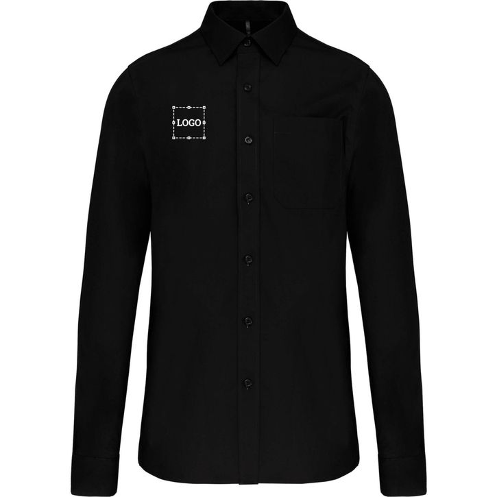 Image produit Chemise popeline manches longues