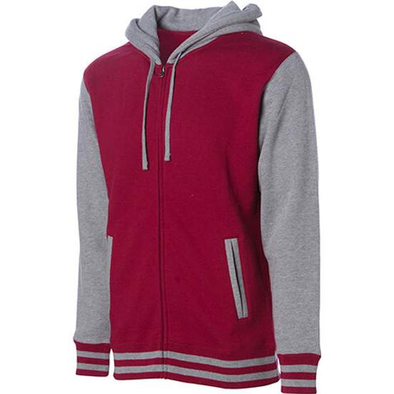 Unisex Heavyweight Varsity Zip Hood