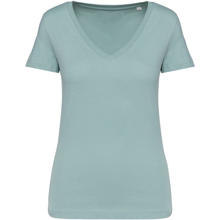 Image produit T-shirt col V femme
