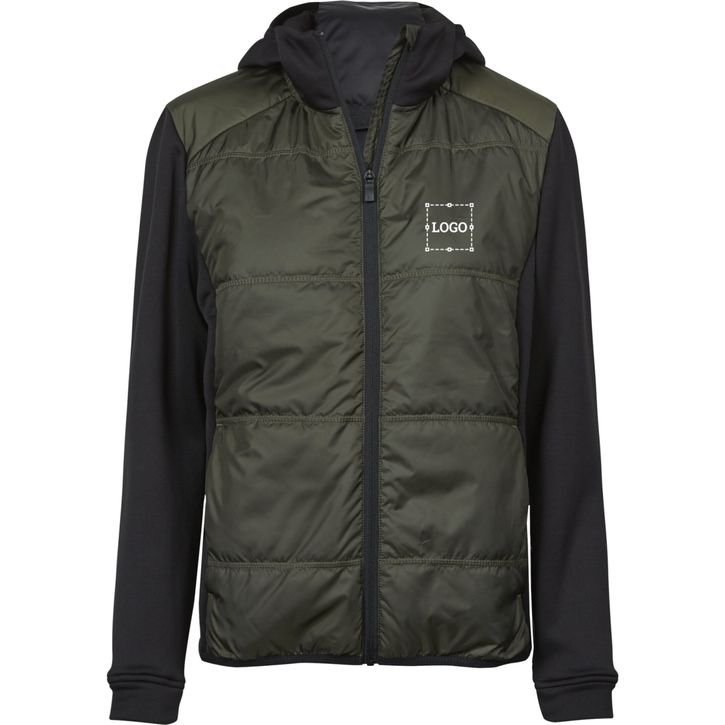 Image produit Women's hybrid-stretch hooded jacket