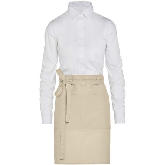 Brussels - Short Recycled Bistro Apron with Pocket