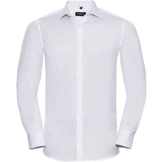 Men’s long sleeve fitted ultimate stretch shirt
