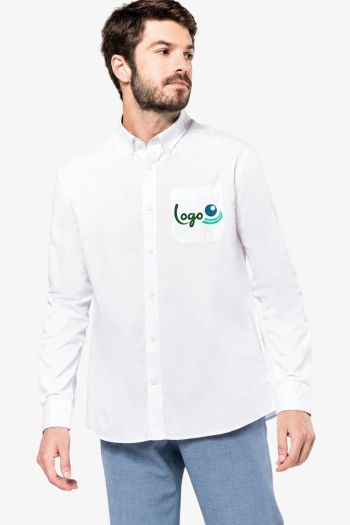 Image produit Chemise coton manches longues Nevada homme