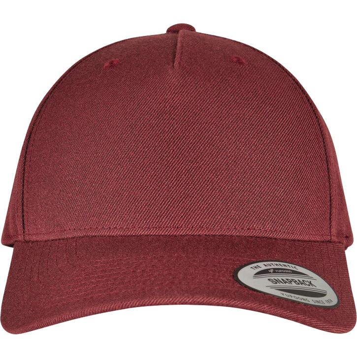 Image produit 5-Panel Premium Curved Visor Snapback Cap