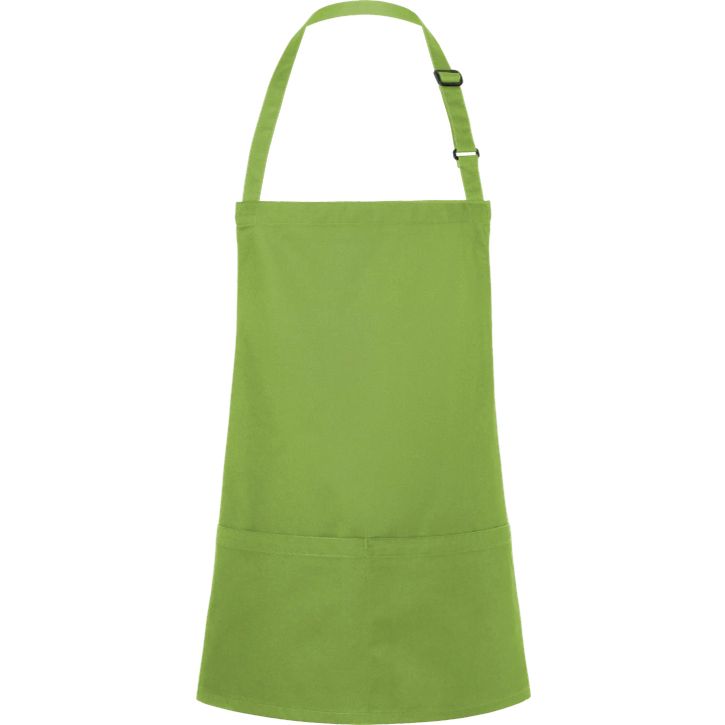 Image produit Short bib apron basic with buckle and pocket