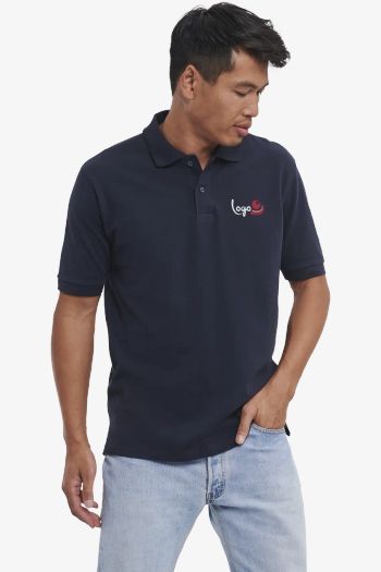 Image produit Polo piqué 100% coton classique homme