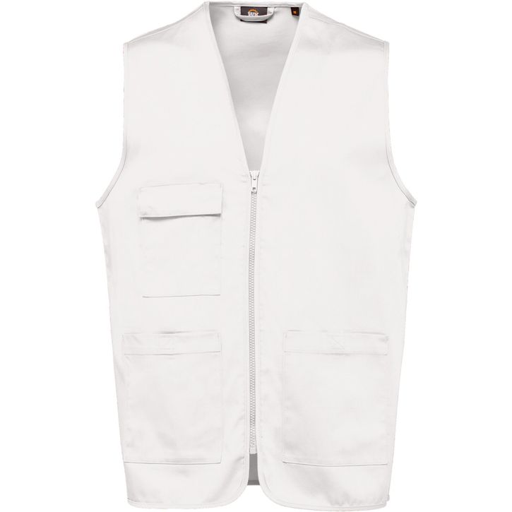 Gilet polycoton multipoches unisexe