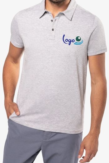 Image produit Polo jersey manches courtes homme