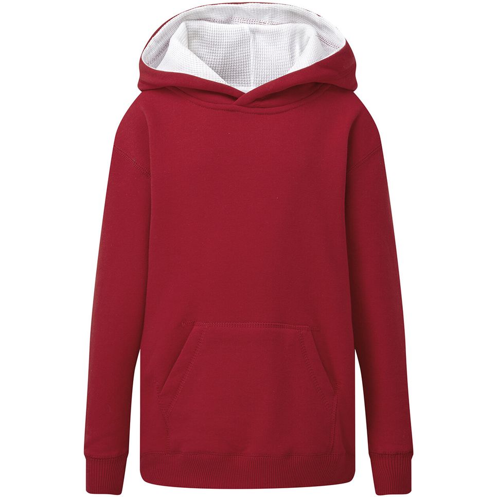 Contrast Hooded Sweatshirt Kids