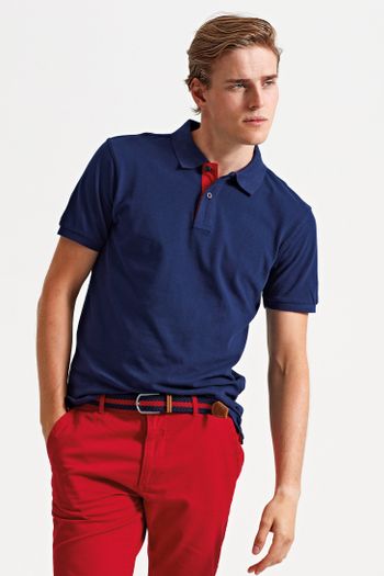 Image produit Polo contrasté coupe classique homme