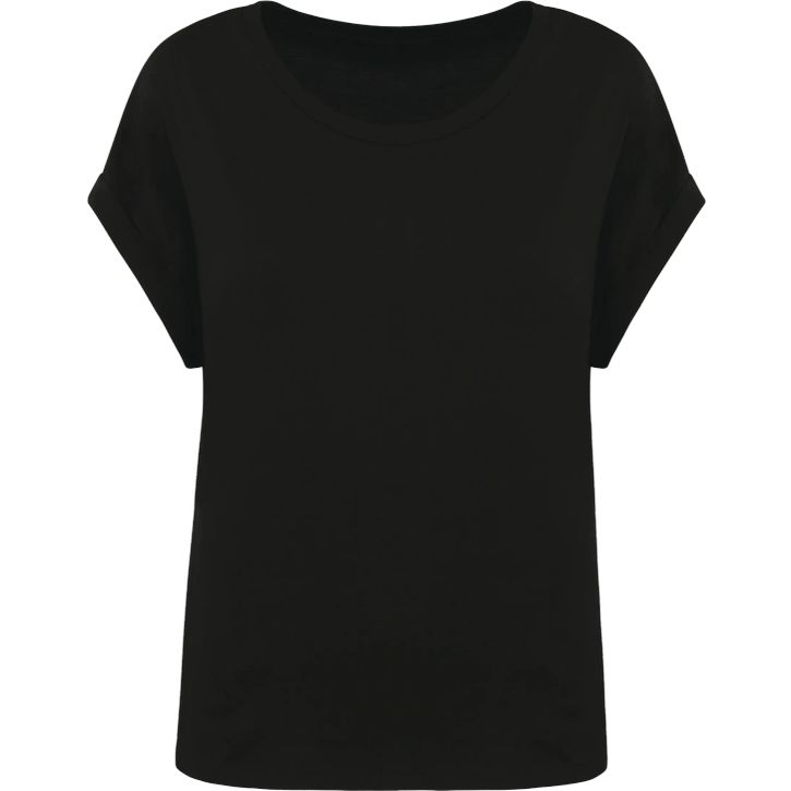 Image produit T-shirt manches à revers femme